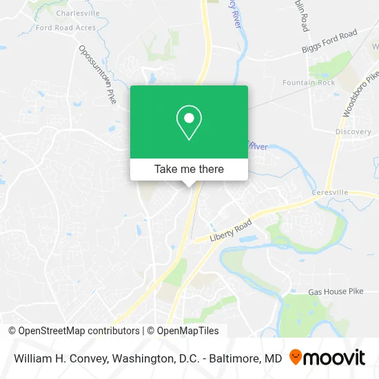 William H. Convey map