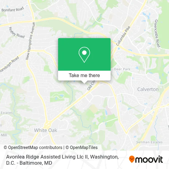 Avonlea Ridge Assisted Living Llc II map
