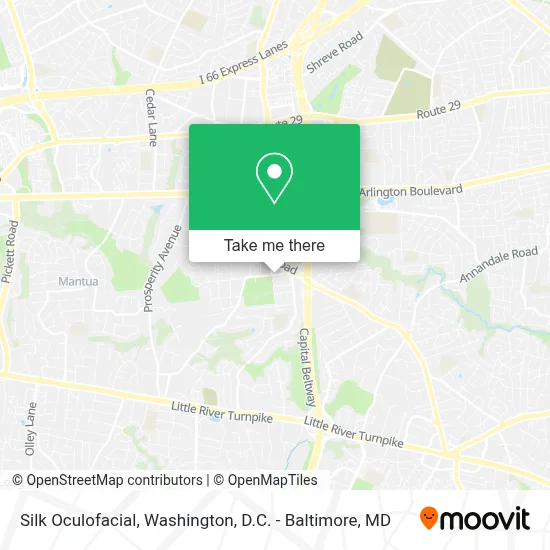 Silk Oculofacial map
