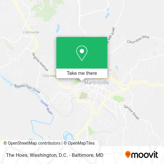 The Hoes map