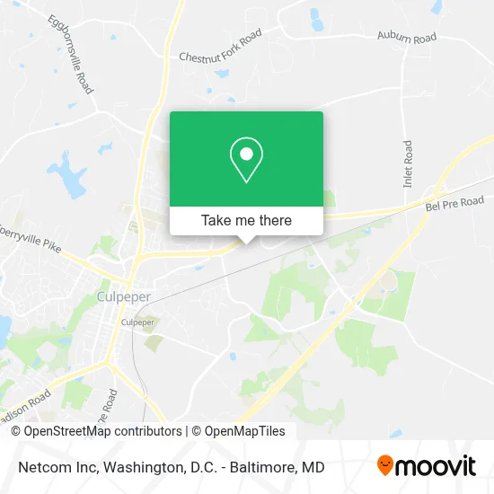 Netcom Inc map