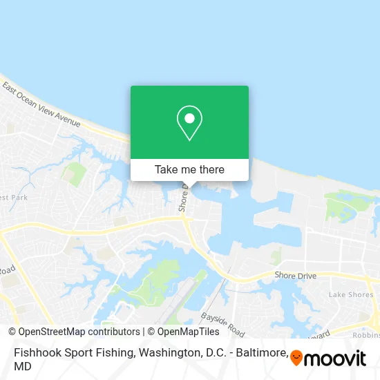 Fishhook Sport Fishing map