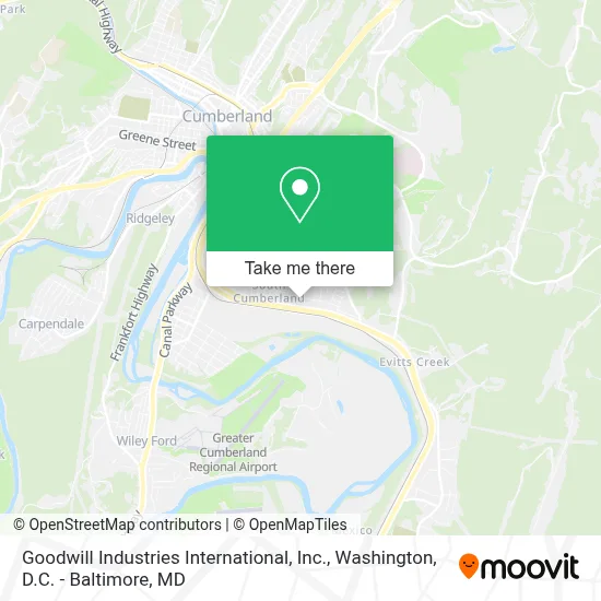 Goodwill Industries International, Inc. map