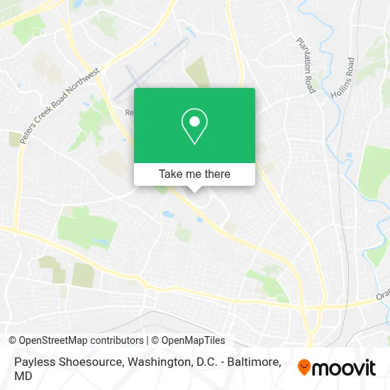Payless Shoesource map