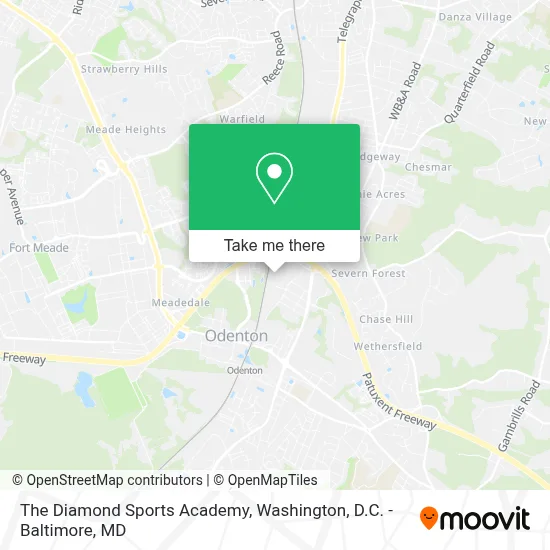 The Diamond Sports Academy map