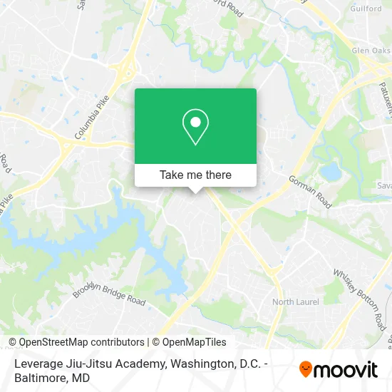 Leverage Jiu-Jitsu Academy map