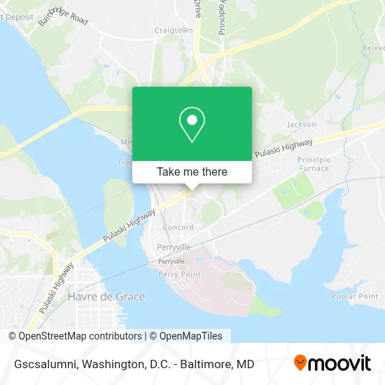 Gscsalumni map