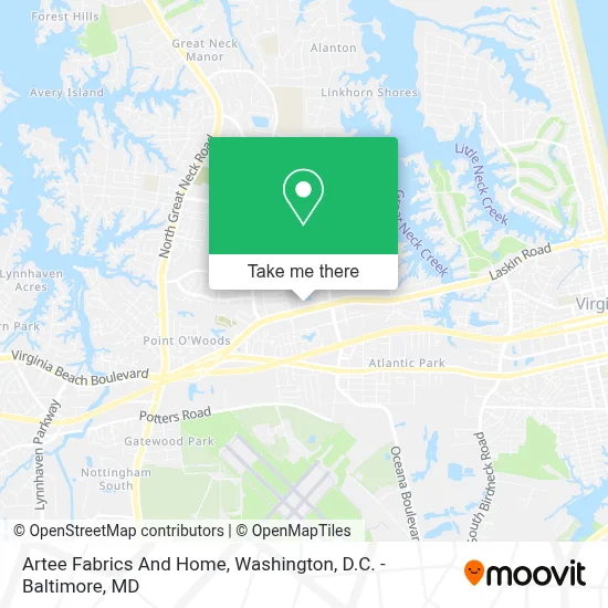 Artee Fabrics And Home map