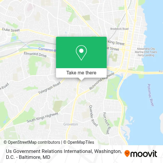 Us Government Relations International map