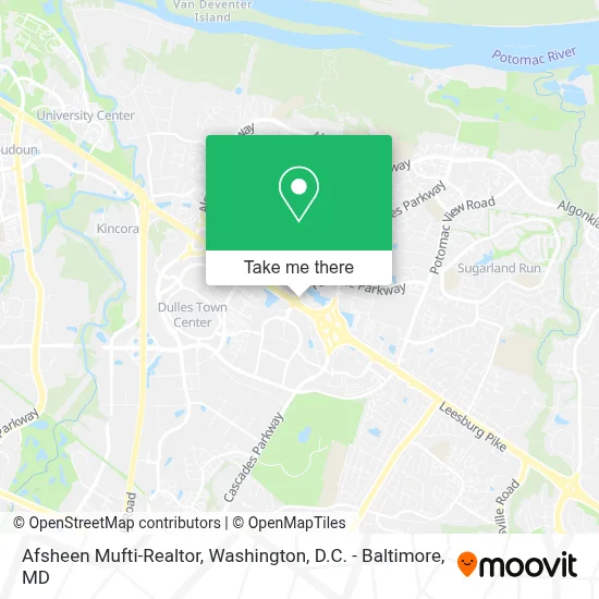 Afsheen Mufti-Realtor map