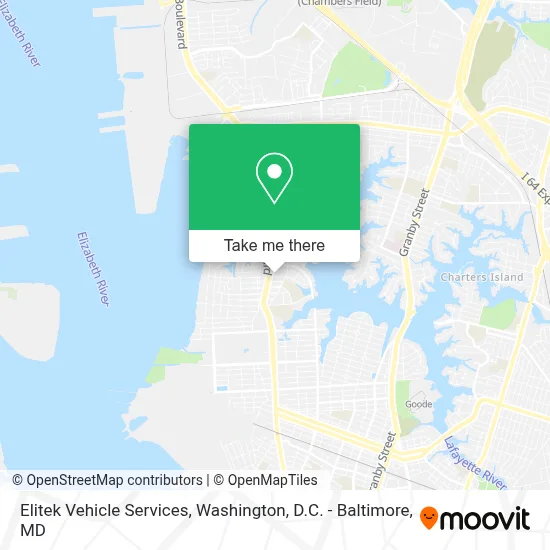Elitek Vehicle Services map