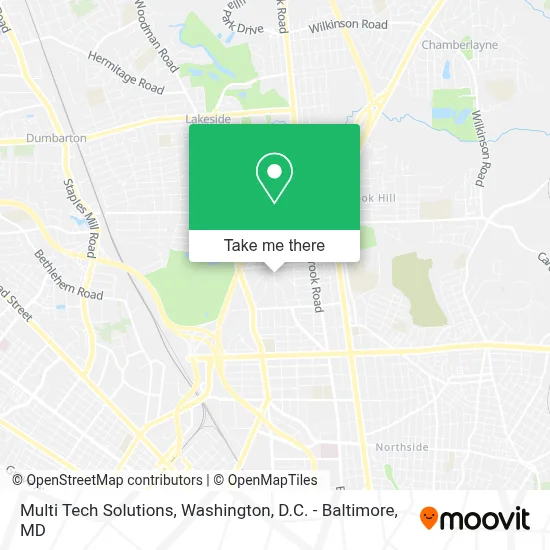 Multi Tech Solutions map