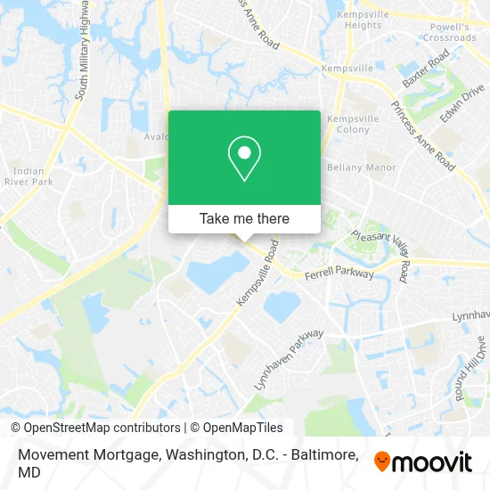 Movement Mortgage map