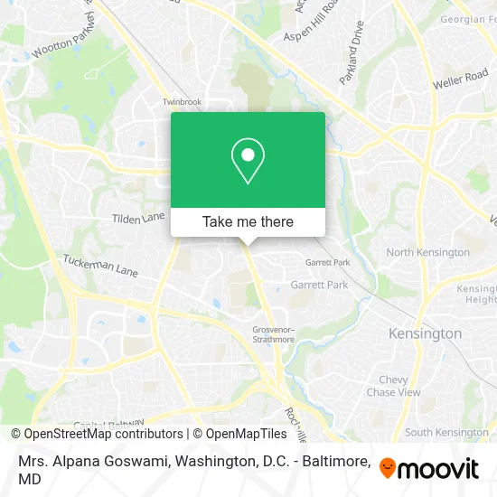 Mrs. Alpana Goswami map