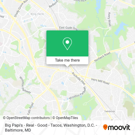 Big Papi's - Real - Good - Tacos map