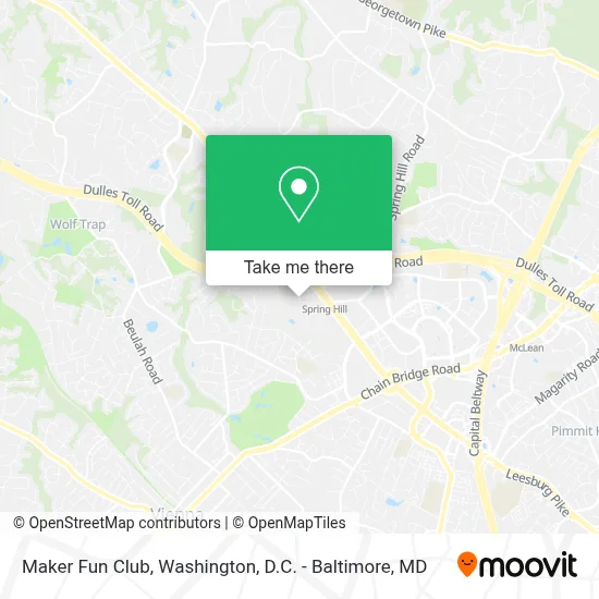 Maker Fun Club map