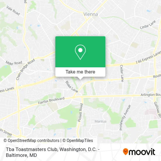 Tba Toastmasters Club map