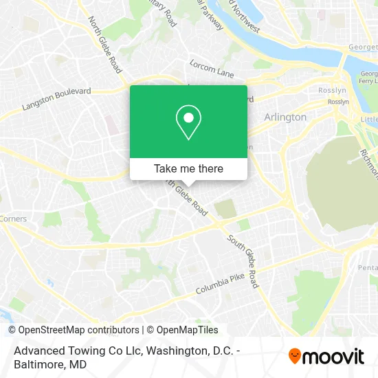 Advanced Towing Co Llc map