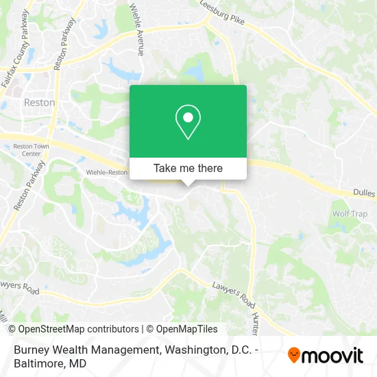 Burney Wealth Management map