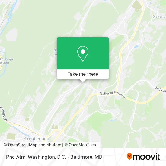 Pnc Atm map