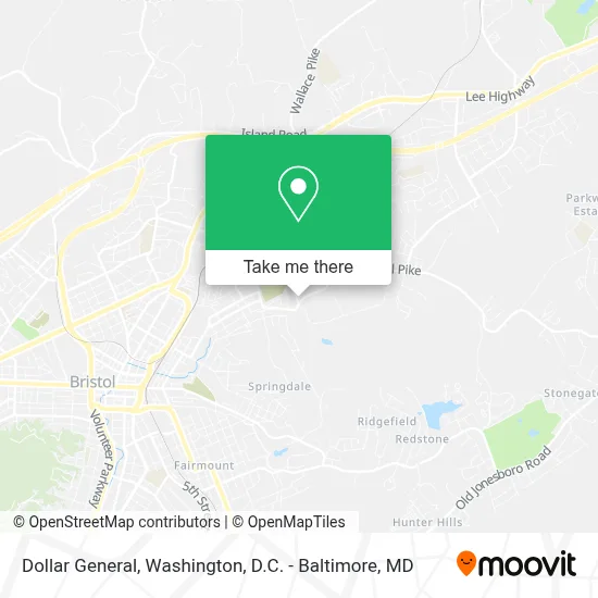 Dollar General map