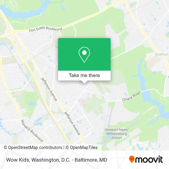 Wow Kids map