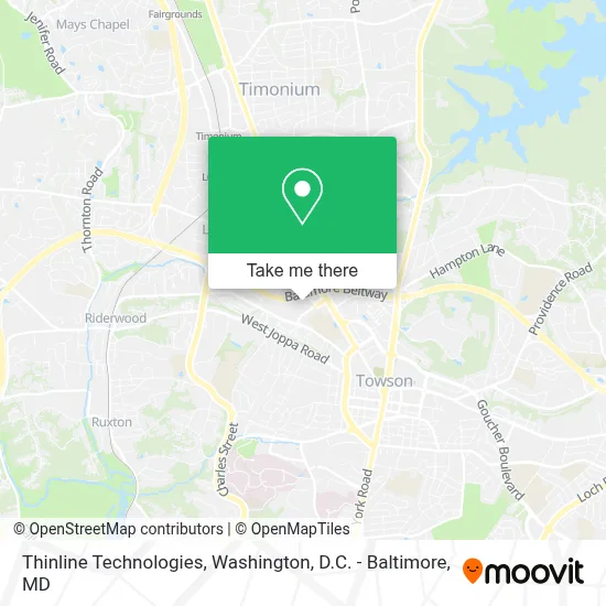 Thinline Technologies map