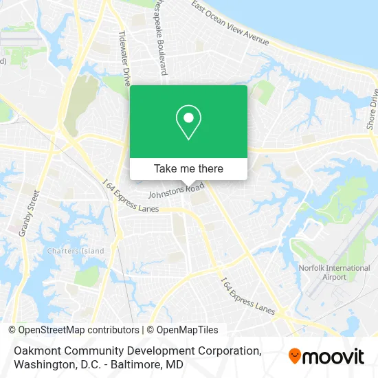 Oakmont Community Development Corporation map