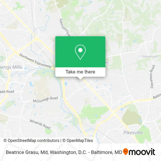 Beatrice Grasu, Md map
