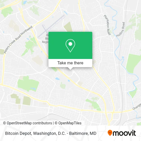 Bitcoin Depot map