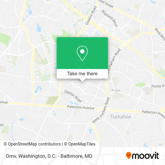 Dmv map