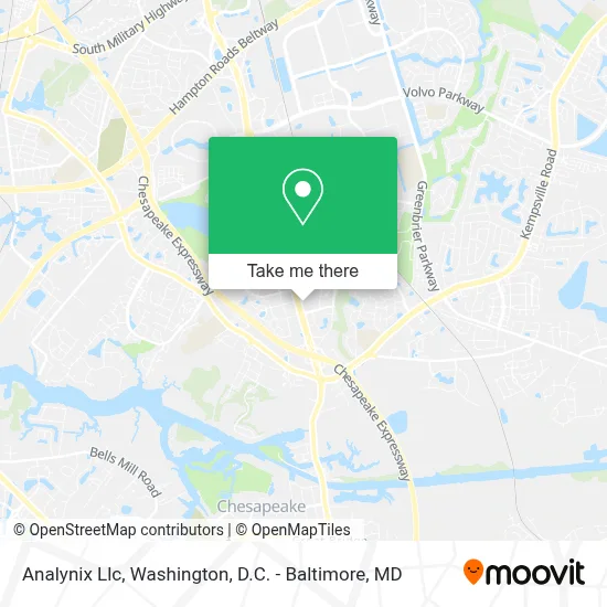 Analynix Llc map