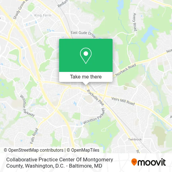 Collaborative Practice Center Of Montgomery County map