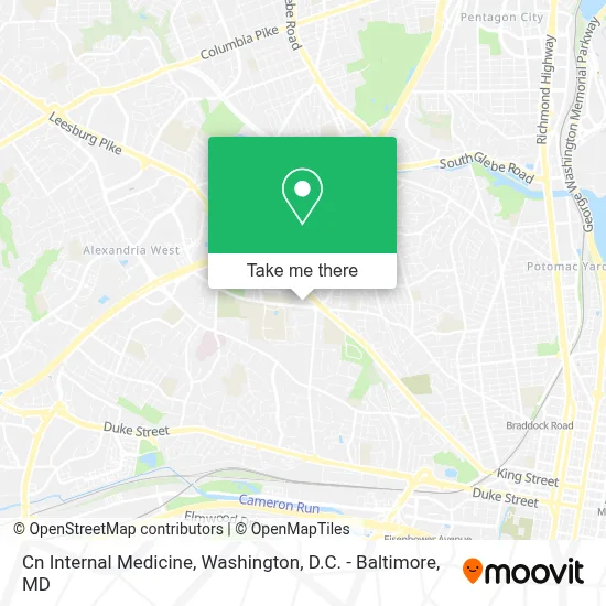 Cn Internal Medicine map