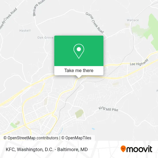 Kfc map