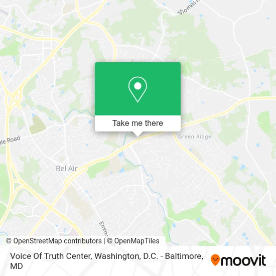 Voice Of Truth Center map