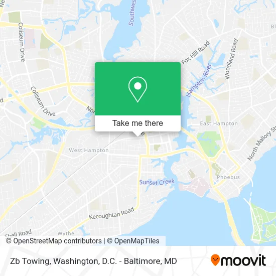 Zb Towing map
