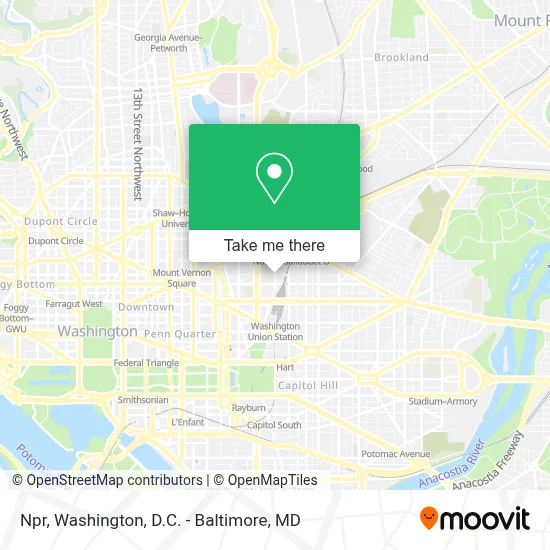 Npr map