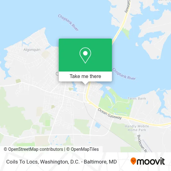 Coils To Locs map