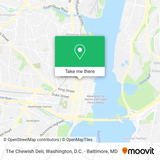 The Chewish Deli map