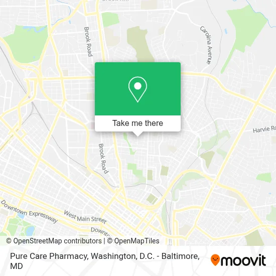Pure Care Pharmacy map
