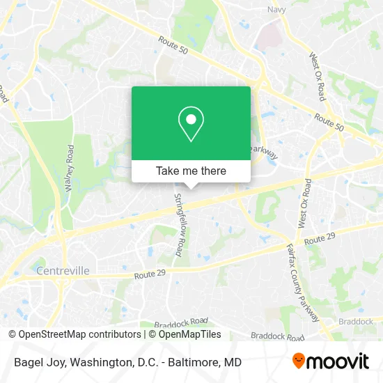 Bagel Joy map