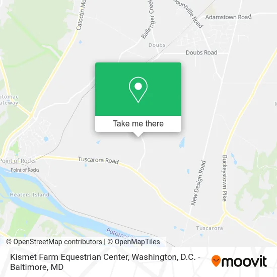 Kismet Farm Equestrian Center map