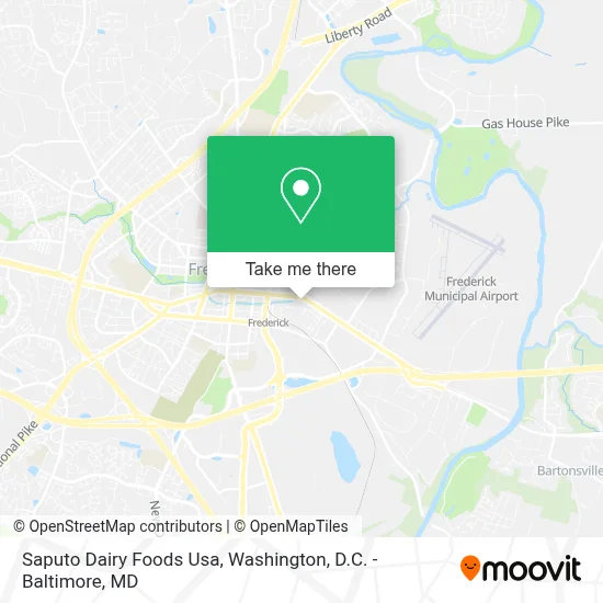 Saputo Dairy Foods Usa map