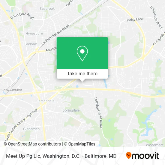 Meet Up Pg Llc map