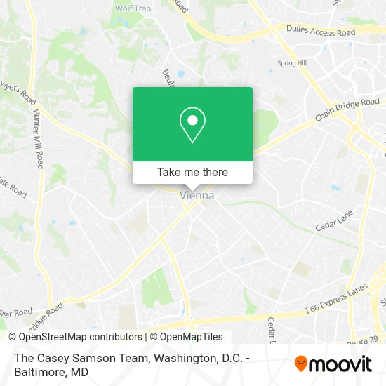 The Casey Samson Team map