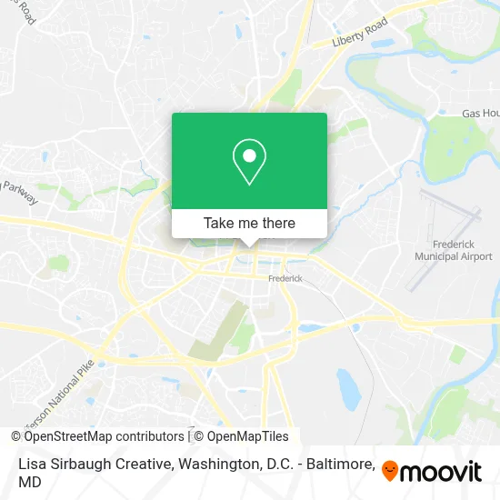 Lisa Sirbaugh Creative map