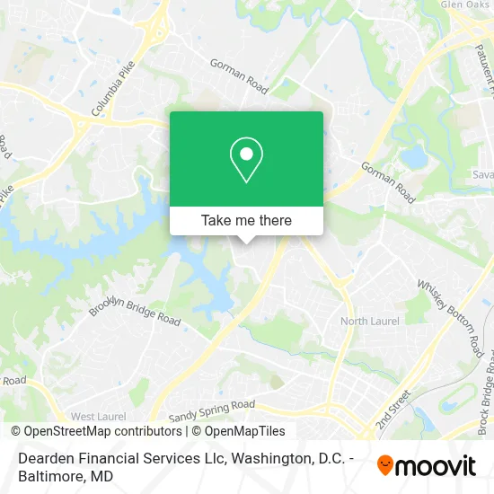 Dearden Financial Services Llc map
