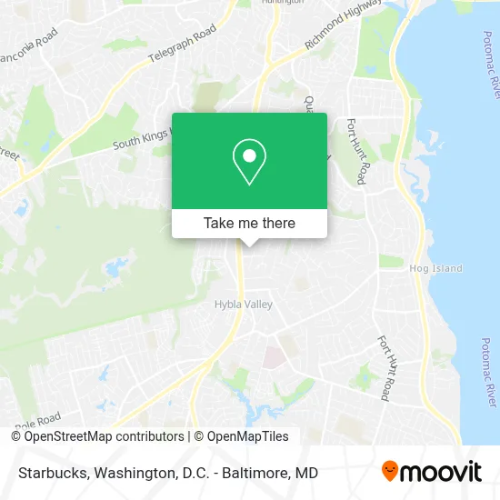 Starbucks map