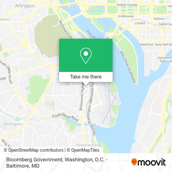 Bloomberg Government map
